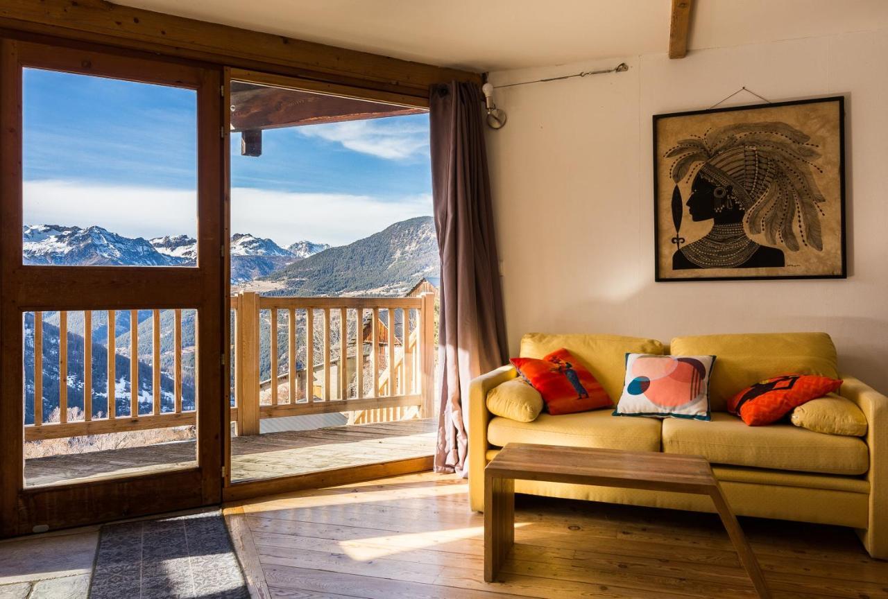 Chalet Panoramique Château-Ville-Vieille 외부 사진